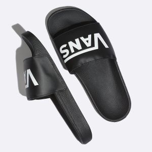 Vans Erkek Sandalet Slide-On Siyah | 92649-320